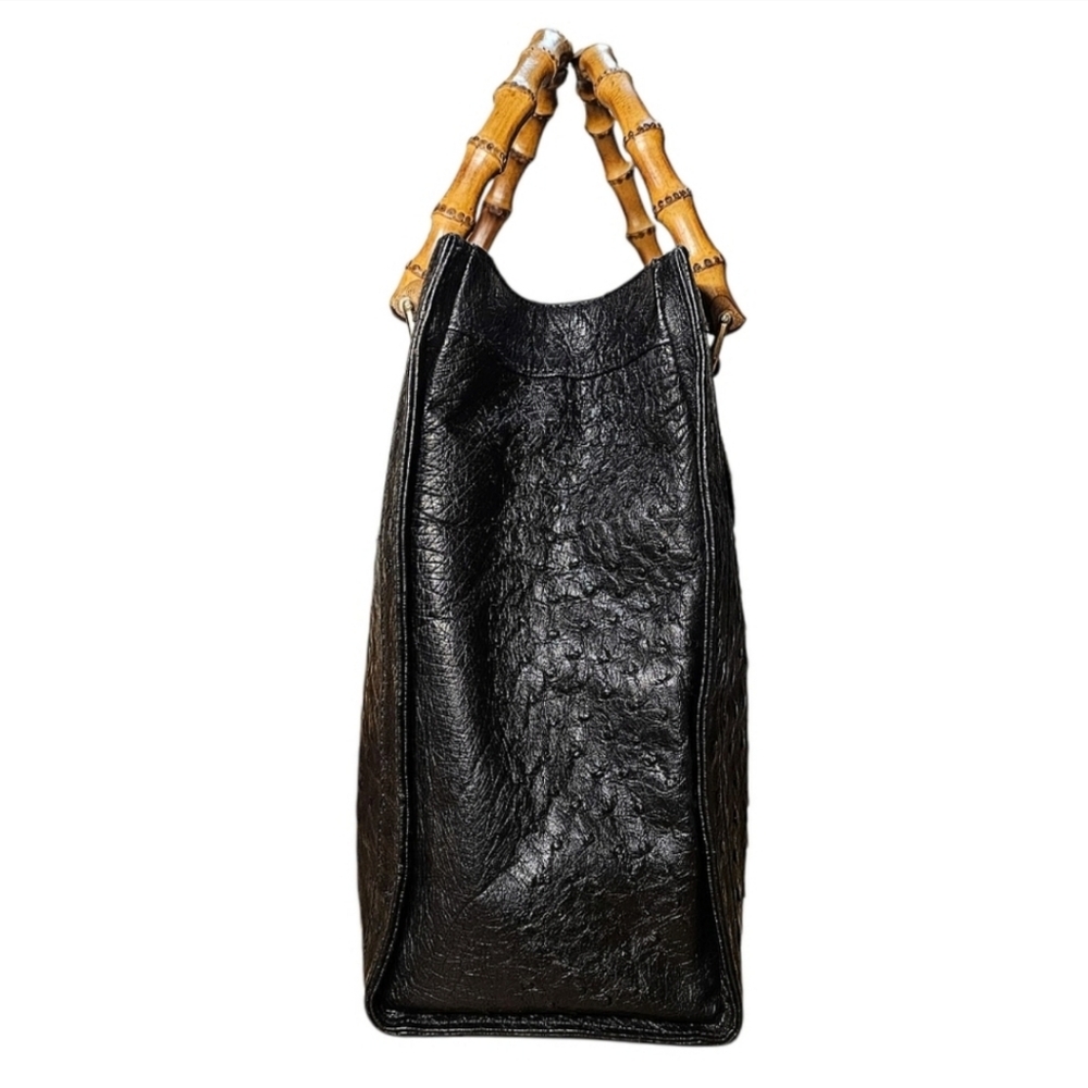 GUCCI OSTRICH DIANA BAG - Picture 2 of 16